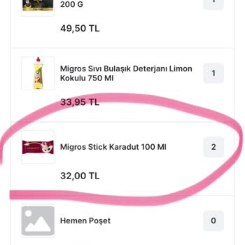 Migros Sipariş Sorunu Ve Yanlış Ürün Teslimatı