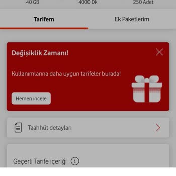Vodafone'dan Yanıltıcı Fatura ve Taahhüt Sorunu
