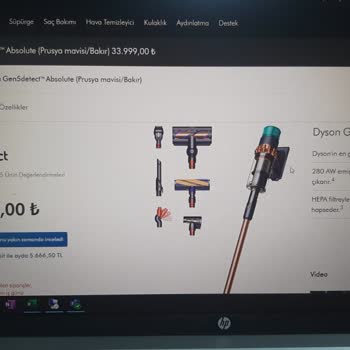 Dyson Gen5 Prusya Mavisi Kutu İçeriği Hatası