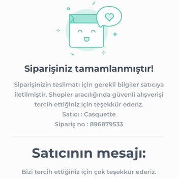Casquette Mağazasından Siparişimle İlgili Bir Cevap Alamıyorum