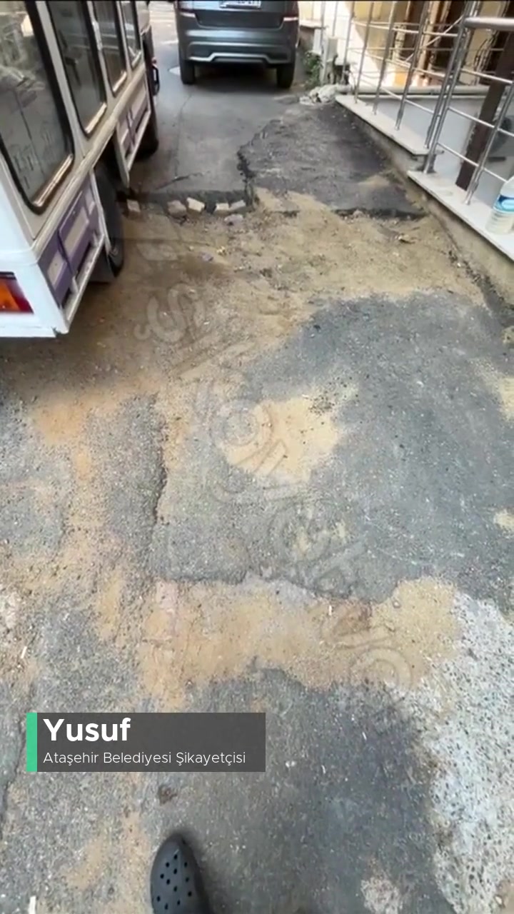 Ataşehir Belediyesi Çukur Düzeltme Ve Asfaltlama! videonun kapak resmi