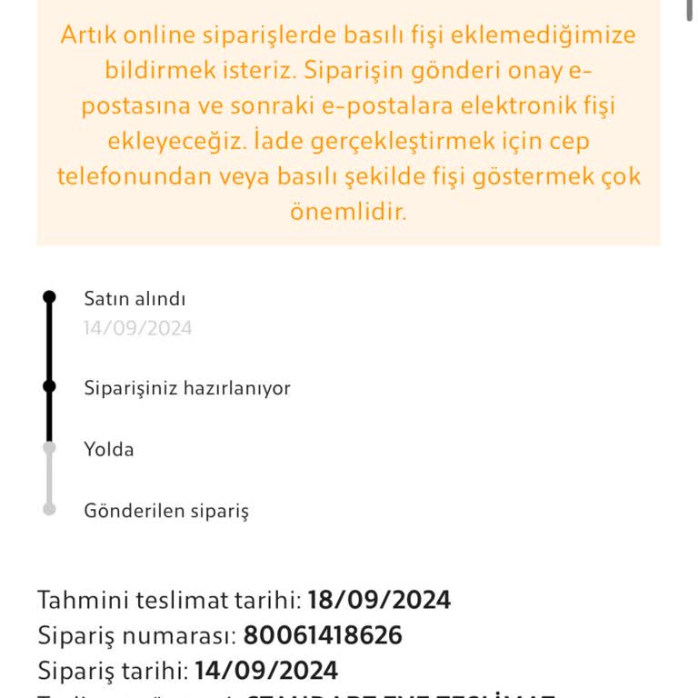 Zara Home Siparişim Söz Verildiği Tarihte Gönderilmiyor