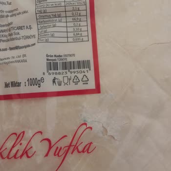 Migros Sanal Market Küflü Yufka Gönderdi