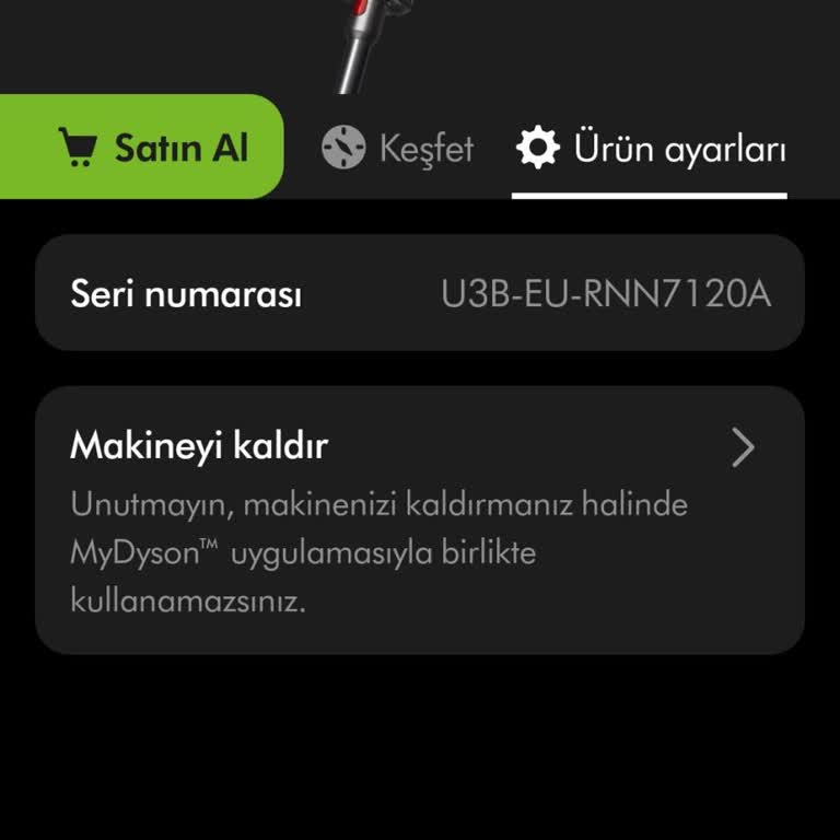 Dyson Süpürgemi Kaybetti Geri Vermiyor