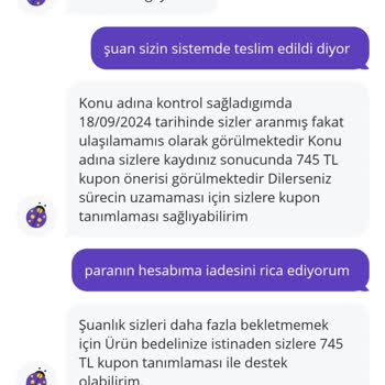 N11 Tarafından Mağdur Edildim