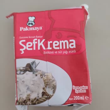 Bozuk Pakmaya Şef Krema