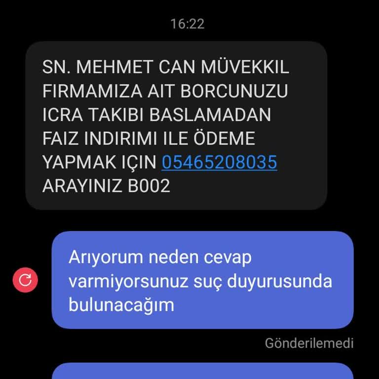 UCKOCLAR HK (SMS) Sürekli Gelen Mesajlar Ve Cevapsız Aramalar