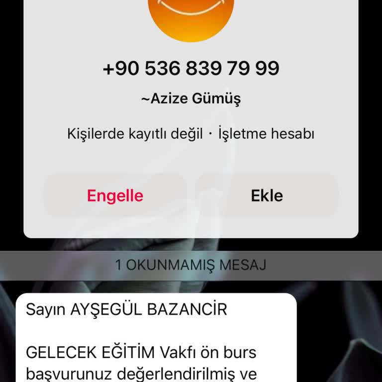 Gelecek Vakfı Üniversite Burs Başvurusu