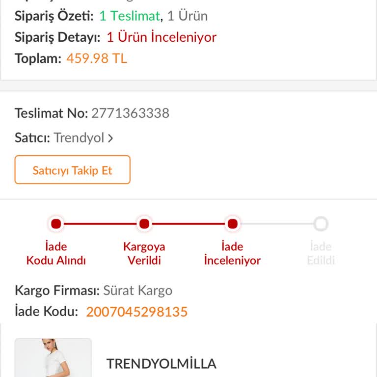 Trendyol İade Paramı Yatırmıyor