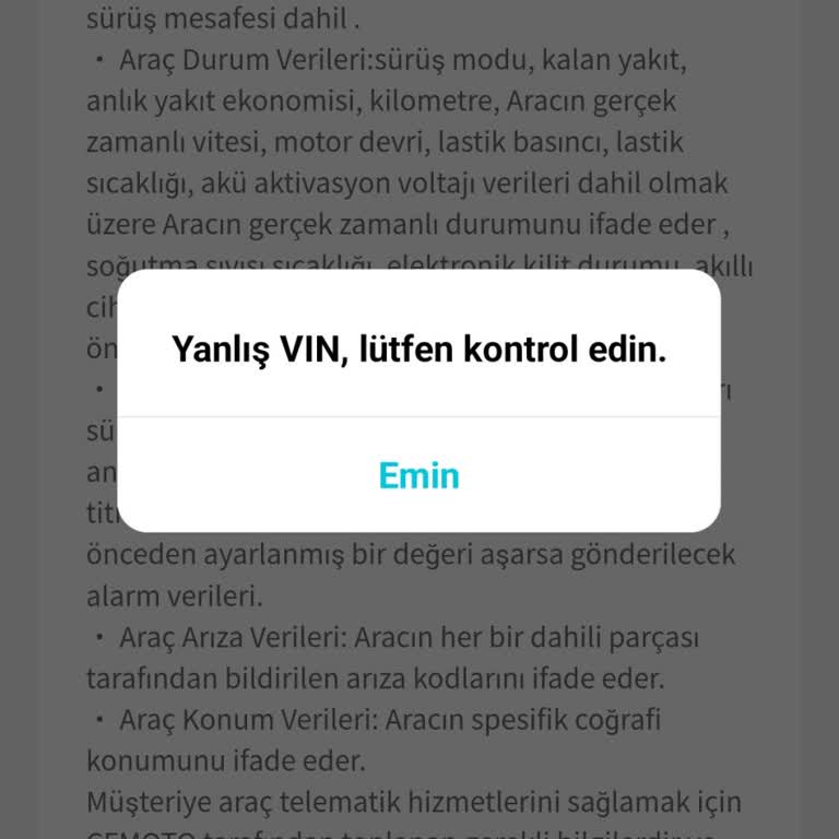 CFMOTO NK250 VINN Şasi No Hatalı