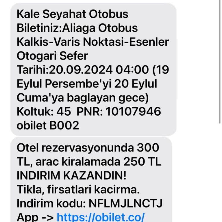 Obilet Müşterisine Sahip Çıksın