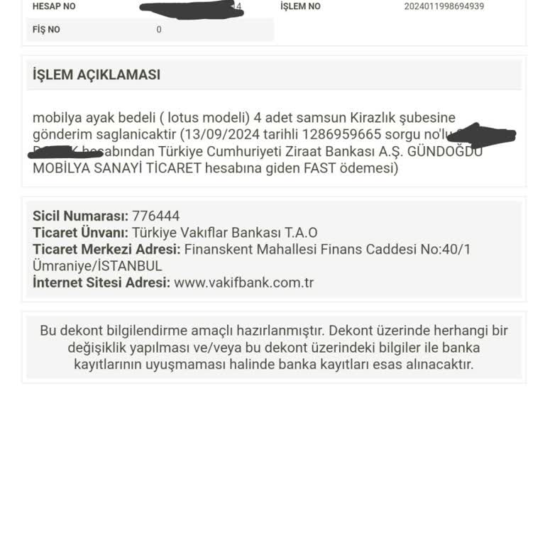 Gündoğdu Mobilya Müşteri Hizmetleri Ve Ürün Teslimatı Sorunu