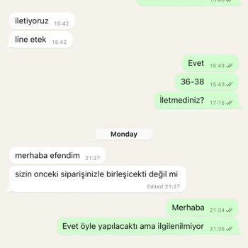 OZSARICAM Ozsaricam Kargo Çıkışı Yapmıyor Ve İlgisizler