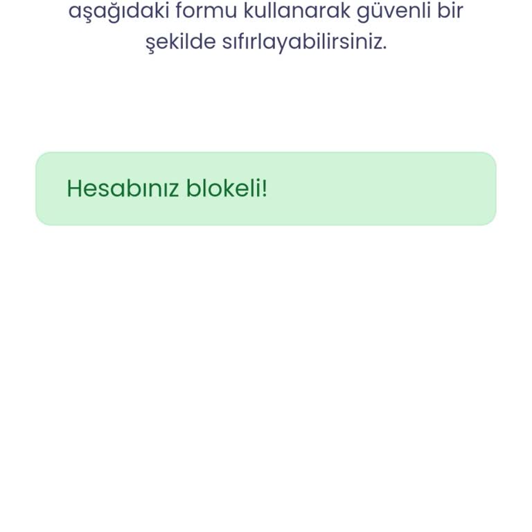 Payfix Hesabım Blokelendi Blokeyi Kaldırın