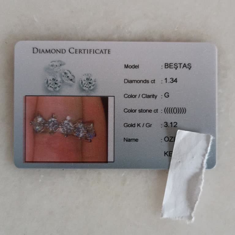 Alen Pırlanta Elmas Tasarım Üzerinden Orijinalliği Şüpheli Pırlanta Satışı