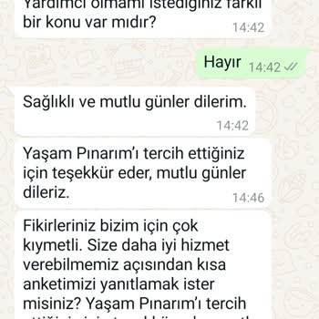 Pınar Su: Müşteri Hizmetlerinde Hayal Kırıklığı