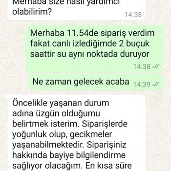 Pınar Su: Müşteri Hizmetlerinde Hayal Kırıklığı