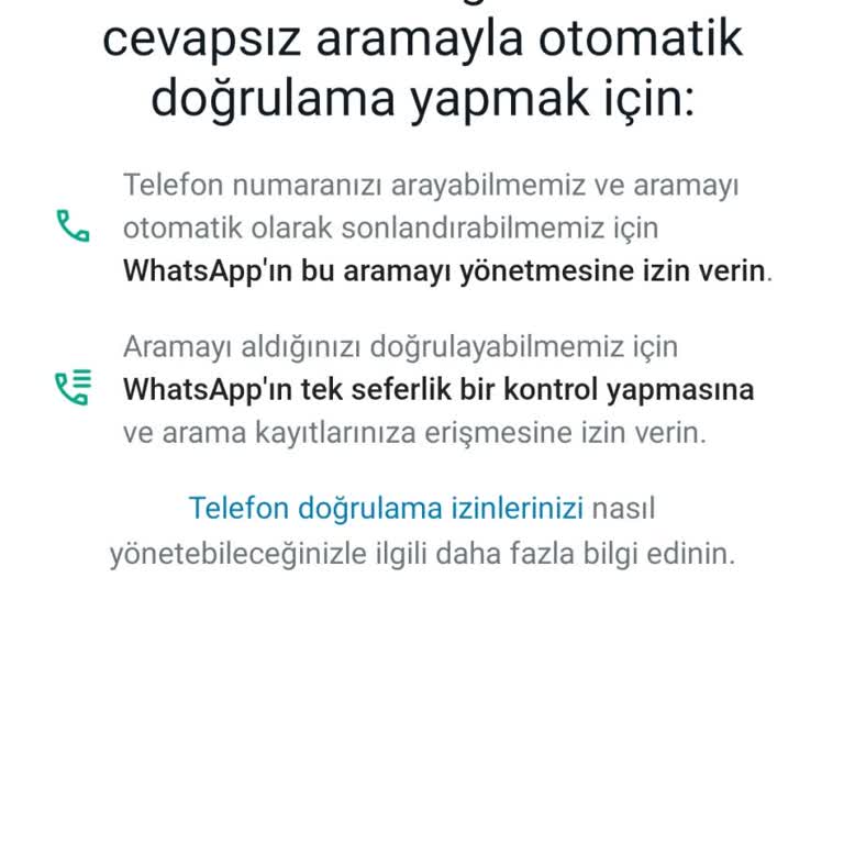 WhatsApp Giriş Yapamıyorum