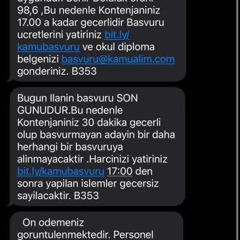 Kariyer Adam KPSS Şartsız İş Vadi İle Bilgilerimin Alınması