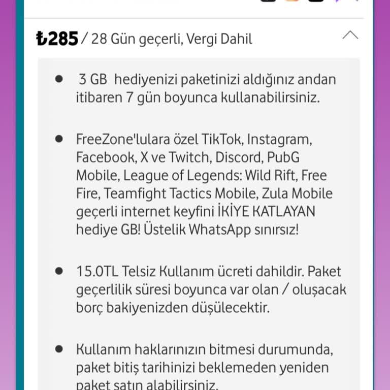 Eksik Yüklenen Kolay Paket ve Yanıltıcı FreeZone İbaresi
