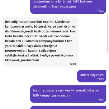 Getir Uygulamasında Yanıltıcı Kampanya Sorunu
