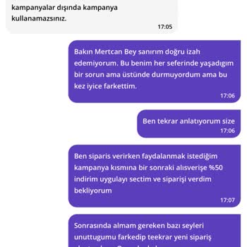 Getir Uygulamasında Yanıltıcı Kampanya Sorunu