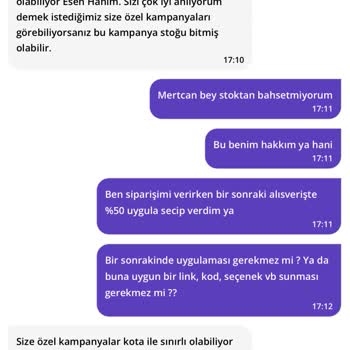 Getir Uygulamasında Yanıltıcı Kampanya Sorunu