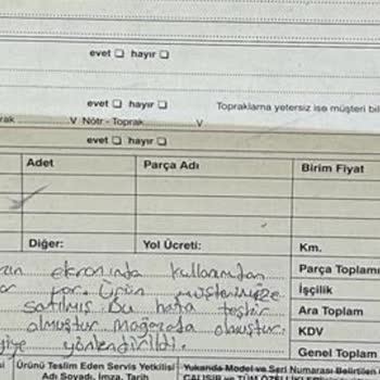 Media Markt Ayıplı Ürün Satımı Ve İlgilenilmemesi