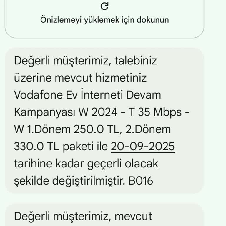 Vodafone Ev İnterneti 3 Ay Uyanıklığı