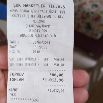 Şok Net Problemi. Düşük Rakam Verip Yüksek Ücret Tahsil Ediyorlar.