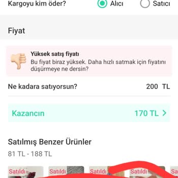 Dolap Hesabıma Ürün Yüklerken Hata Veriyor, Yüklenmiyor.