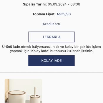 English Home Defalarca Yanlış Ürün!