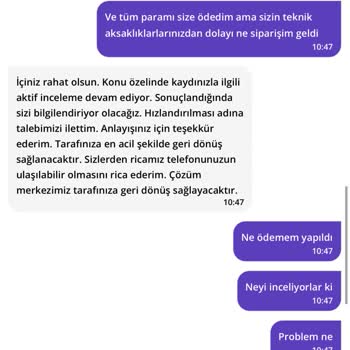 Getir İade Yapmıyor Mağduriyet Yaratıyor