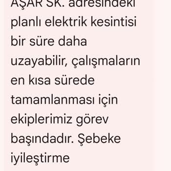 UEDAŞ'ın Enerji Kesintileri Yüzünden Elektronik Cihazlarım Zarar Gördü