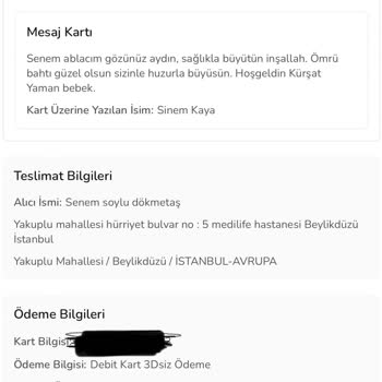 ÇiçekSepeti Çiçek Siparişim Teslim Edilmedi Ve Kurye Şüphesi