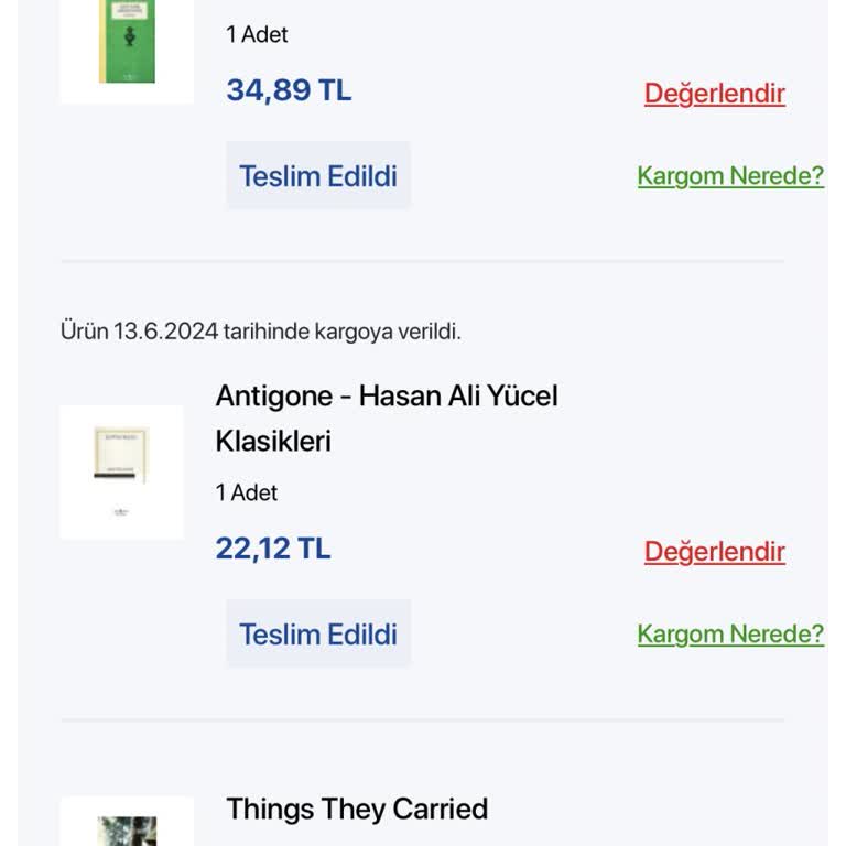 D&R Siparişimin 3 Aydır Elime Ulaşmaması