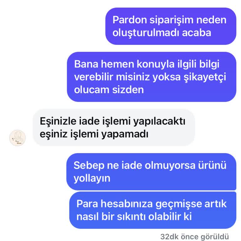 Scaybutik Instagram'da Yaşanan Ürün İadesi Sorunu