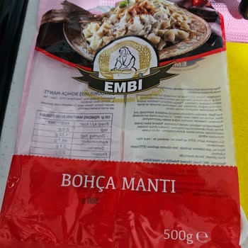 Embi Gıda Embi Mantı Pişmanlığı