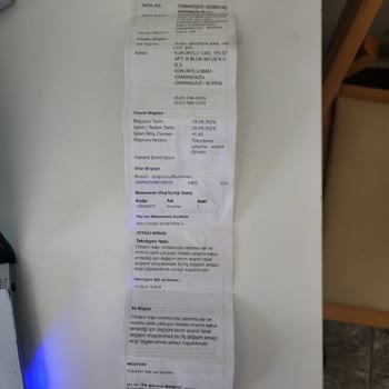 Bosch Derin Dondurucu Ayıplı Mal Gönderilmesi