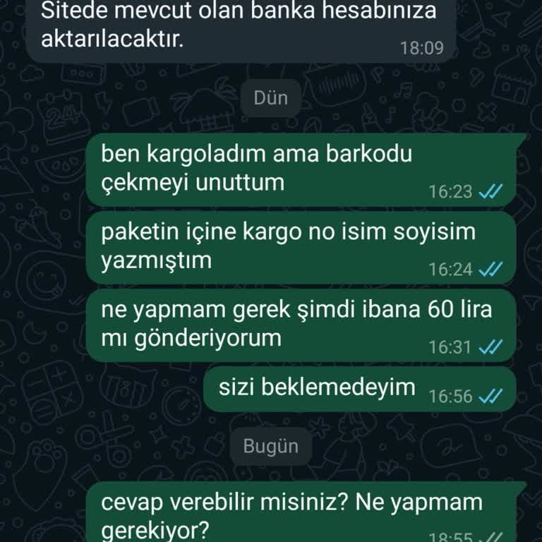 Trendiz Sitesinden Alınılan Ürünlerin İade Sorunu.