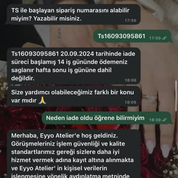 Eyyo Ürün Teslimi Yapılmadı.