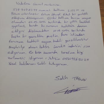 Onayım Olmadan Tanımlanan Taahhüt ve Haksız Cayma Bedeli Talebi