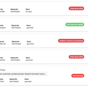 Hepsiburada Özensiz İş Yapıyor