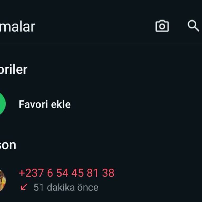 WhatsApp Yabancı Numaradan Gelen Görüntülü Arama