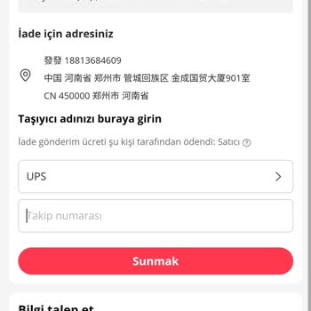 ... Aliexpress İade Tablet...