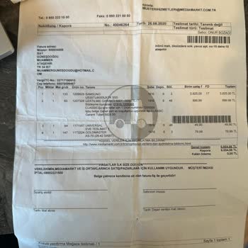 Samsung UE55TU8000XTK SS5 Televizyon Arıza