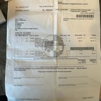 Samsung UE55TU8000UXTK SS5 Model Televizyon