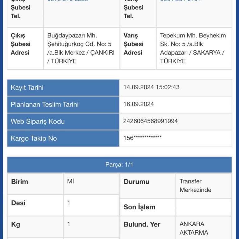 Sürat Kargo Ürünü Teslim Etmede 4 Gün Kadar Gecikti!