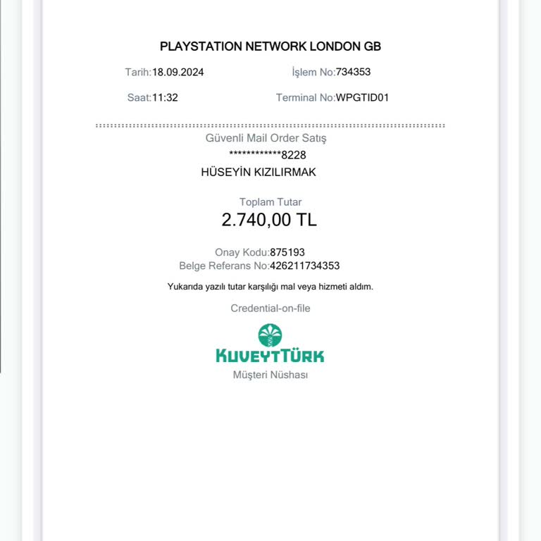 PlayStation Network İzinsiz Para Çekimi Sorunu