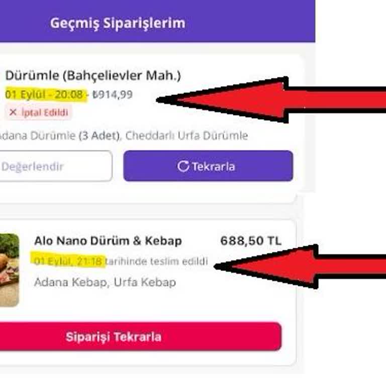 Getir Sorumluluğundaki İadeyi Yapmıyor